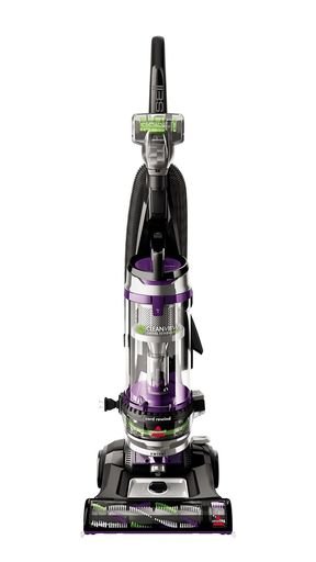 BISSELL PowerForce Helix Turbo Rewind Pet, Upright Vacuum, Pet Friendly, Automatic Cord Rewind, Powerful Pet Hair Pickup, Extra-Wide Cleaning Path, 3333, Black & Green