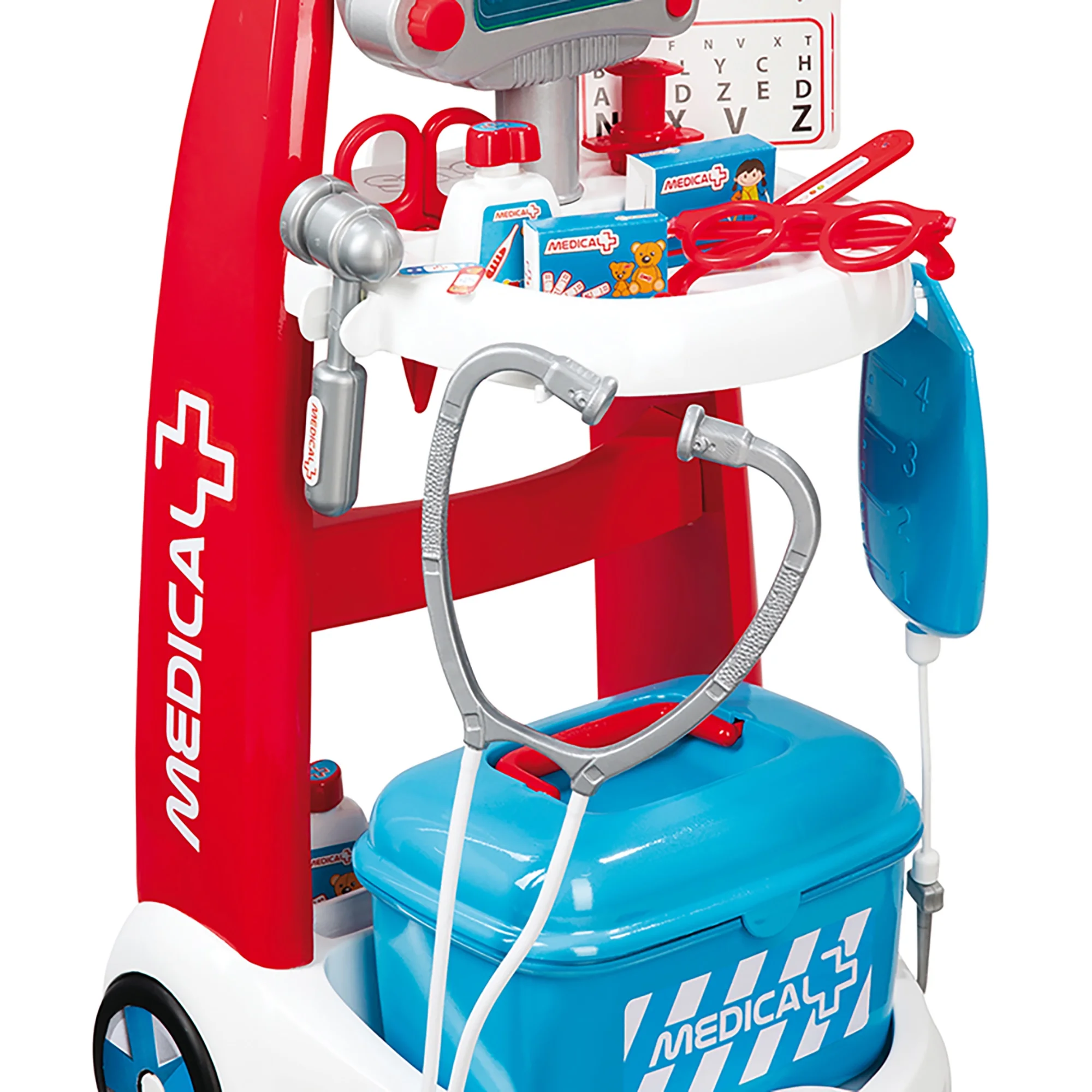 Smoby 340202 Doctor Playset Trolley with Accessories and Sounds