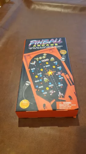 Retro Arcade Pinball Machine Table Game SM-54371 - BLACK ONE SIZE
