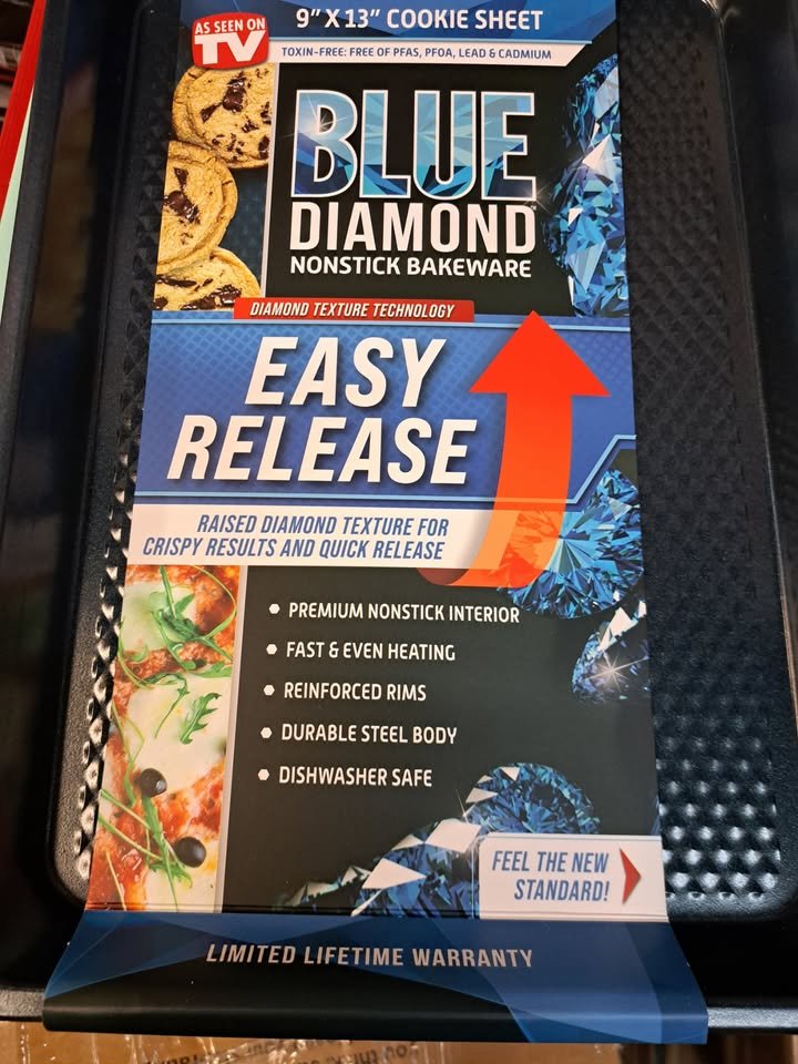 Blue Diamond 9 x 13 Nonstick Cookie Sheet