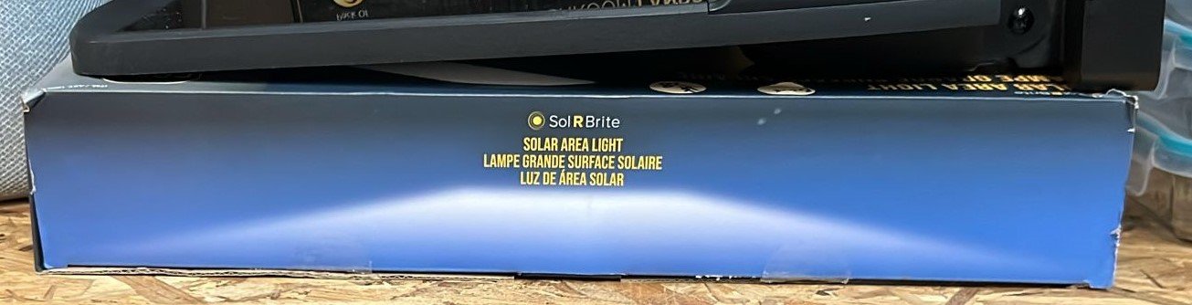 Sol RBrite SOLAR AREA LIGHT