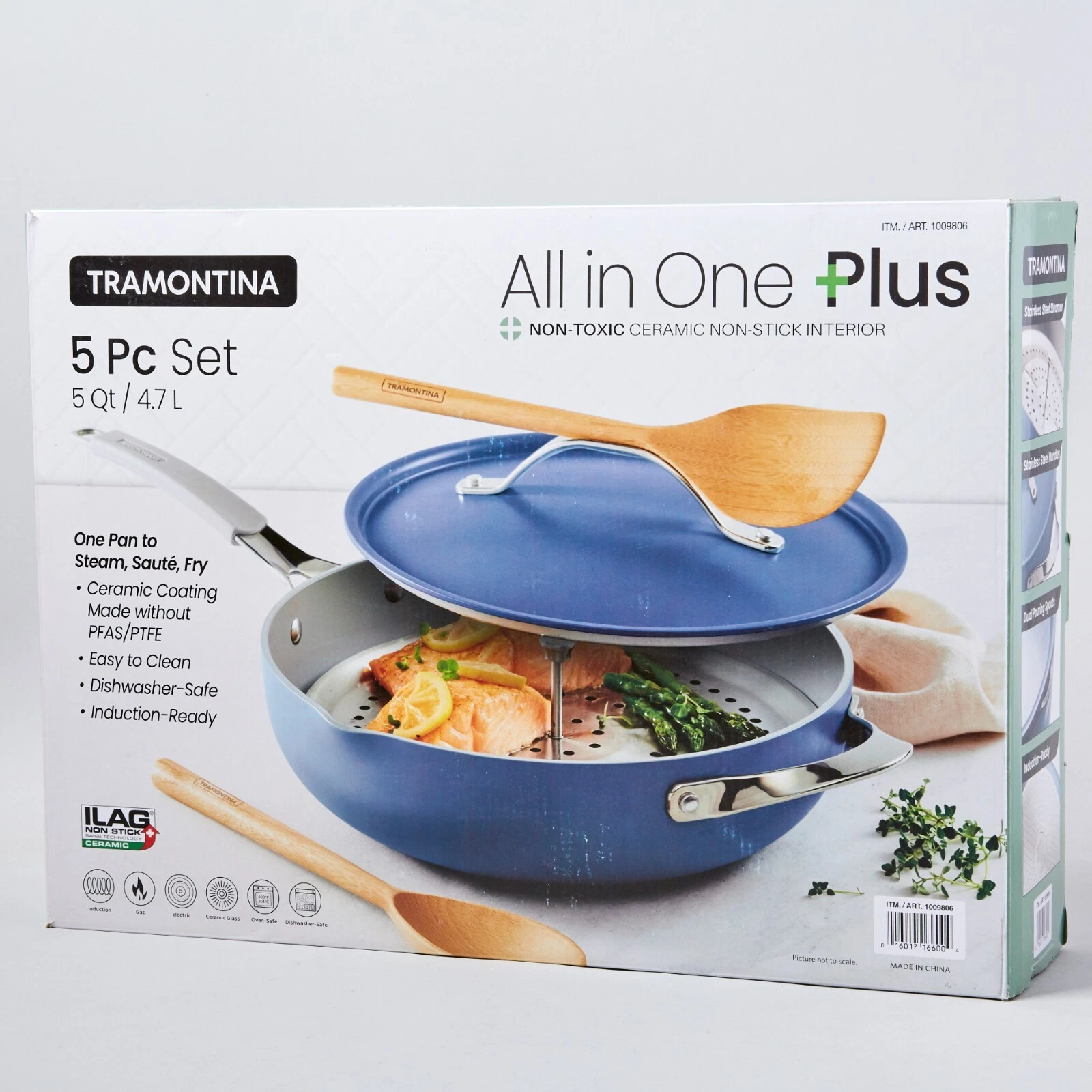 Tramontina 5-Quart All-In-One Ceramic Non-Stick Pan