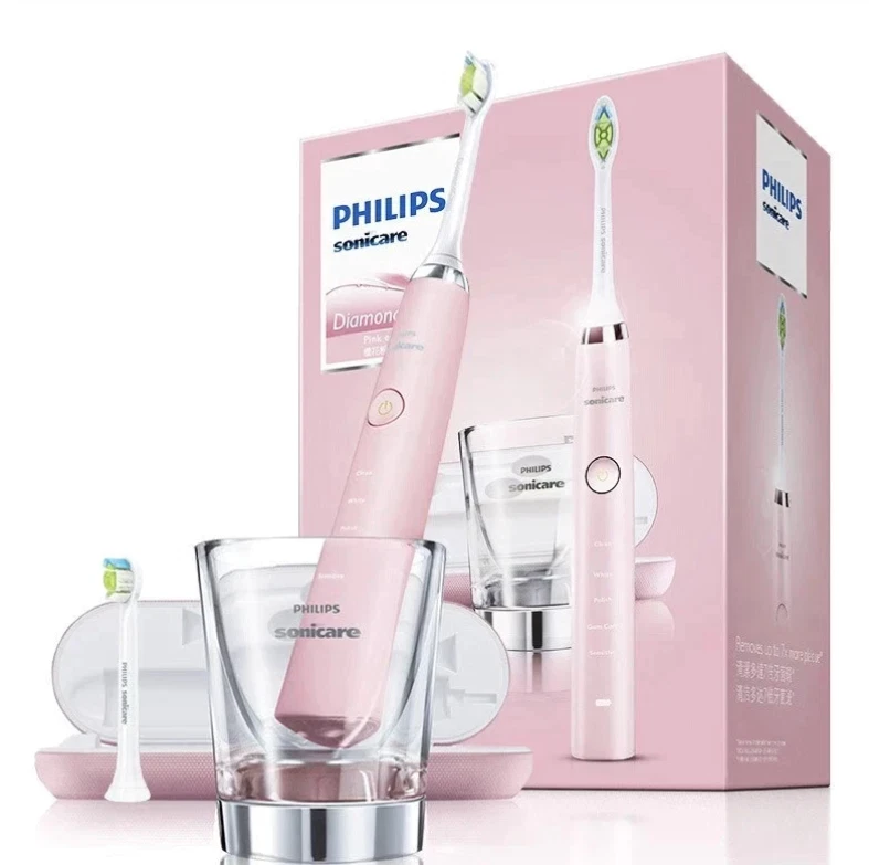 Philips Sonicare DiamondClean Smart 9300 Rechargeable Electric Power Toothbrush,, White, (HX990305)
