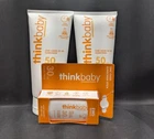 Thinkbaby - Sunscreen SPF 50 2x 6 fl oz - 1x 0.64 Oz SPF30 - NOB