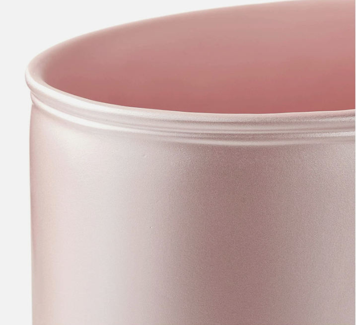 Popular Bath Blush Sinatra Acrylic Waste Basket