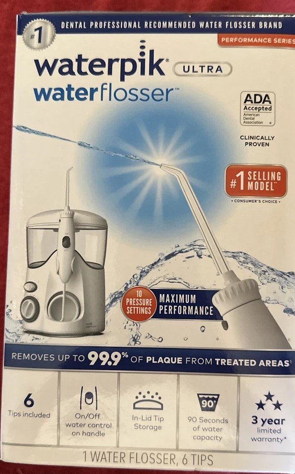 Waterpik Ultra Water Flosser, WP-100, White