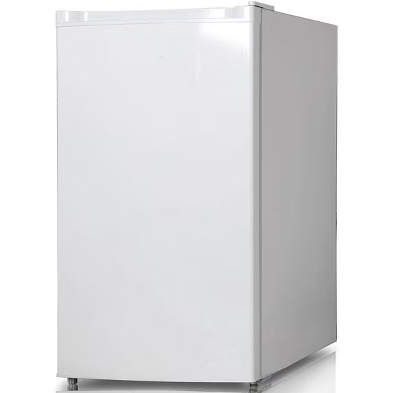 Keystone New Standard Door 4.4 Cu. ft. Compact Refrigerator with Freezer Compartment,KSTRC44CW