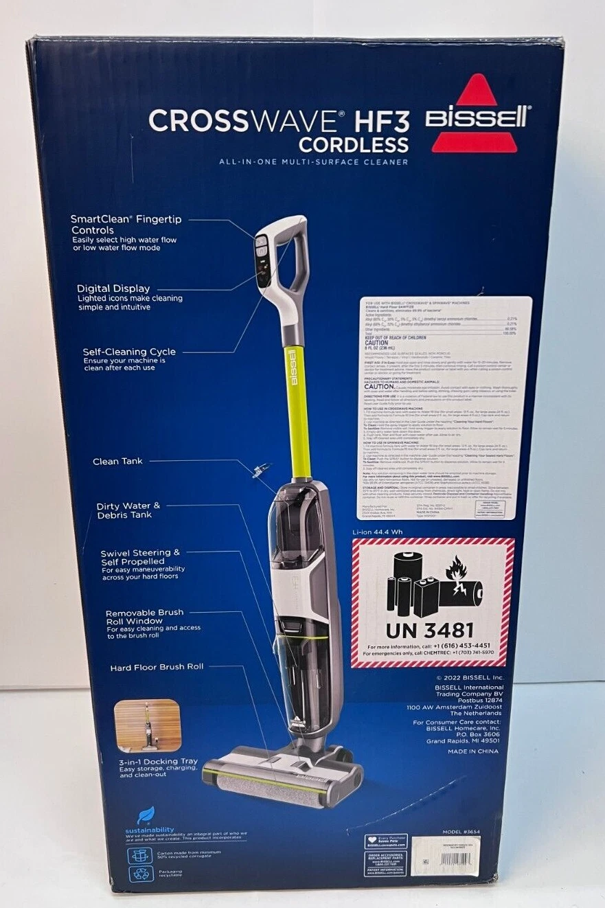 Bissell Crosswave HF3 Cordless