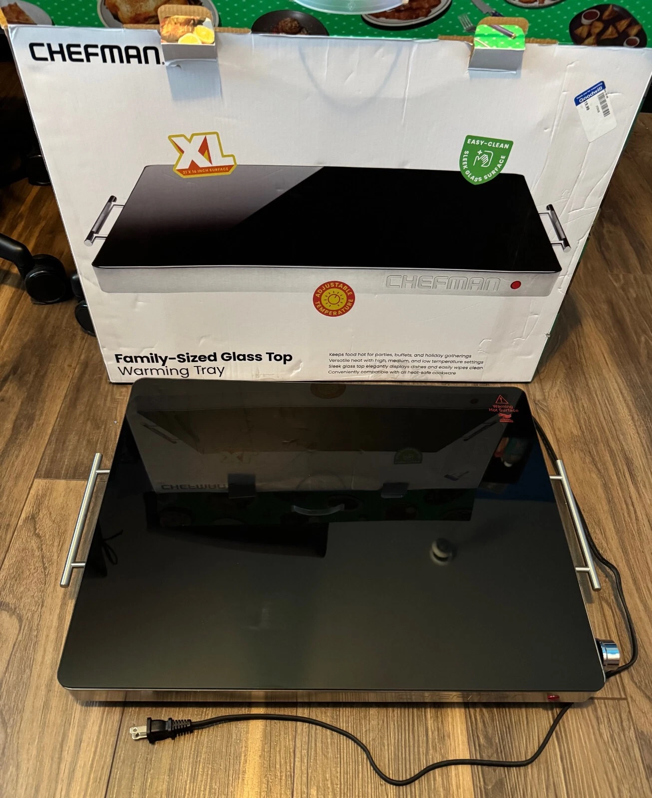 Chefman Electric Warming Tray