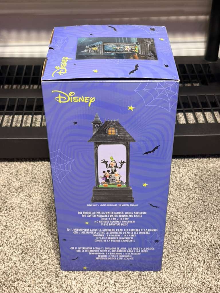 Battery-Operated Halloween Lantern with Light and Music Goofy/Mickey/Donald