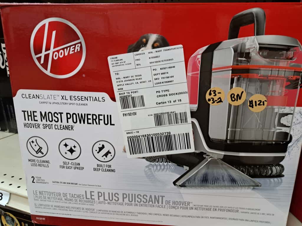 Hoover Cleanslate XL Essentials Carpet &amp Upholstery Cleaner FH15010V