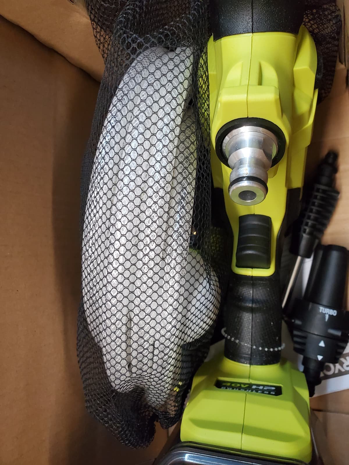 RYOBI 40V HP Brushless EZClean 600 PSI Cordless Water Power Cleaner
