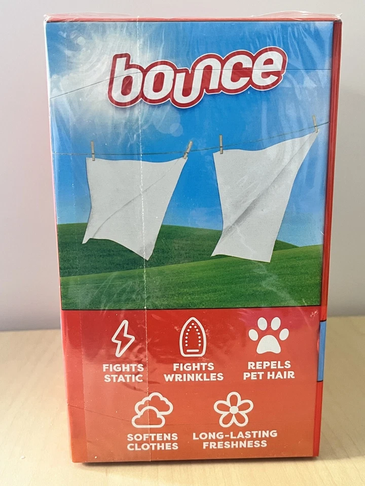 Bounce Fabric Softener Dryer Sheet Outdoor Fresh, 2 x 160 ct Total 320 Sheets