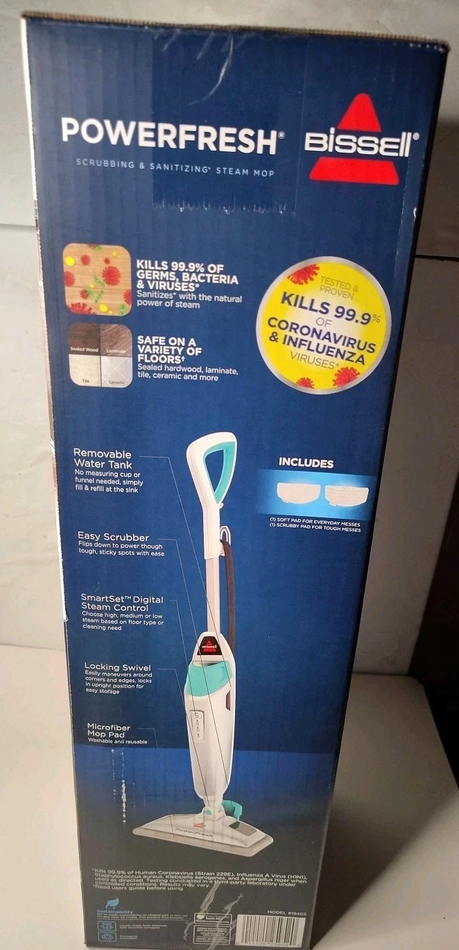 Bissell PowerFresh Scrubbing & Sanitizing Steam Mop