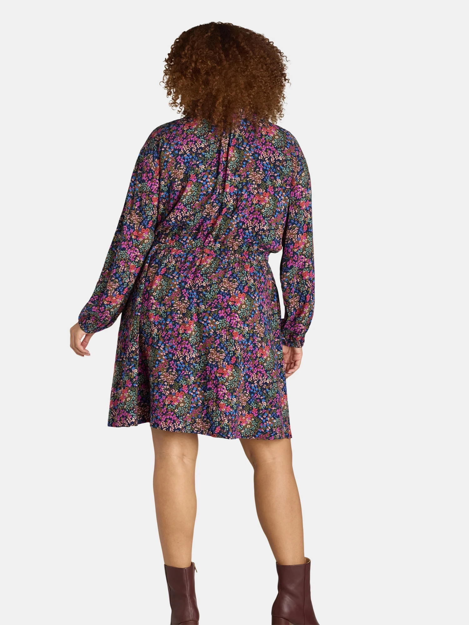 Time and Tru Soft Shirtdress, Women's and Women's Plus