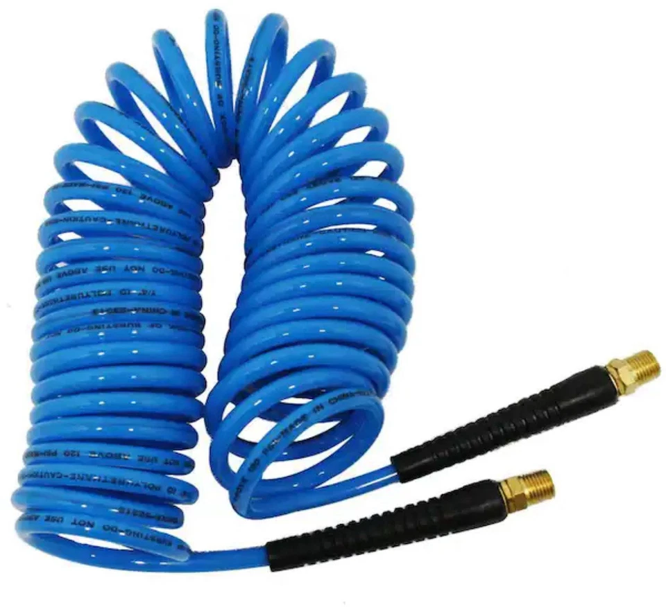 Husky 14 in. x 25 ft. polyurethane recoil air hose
