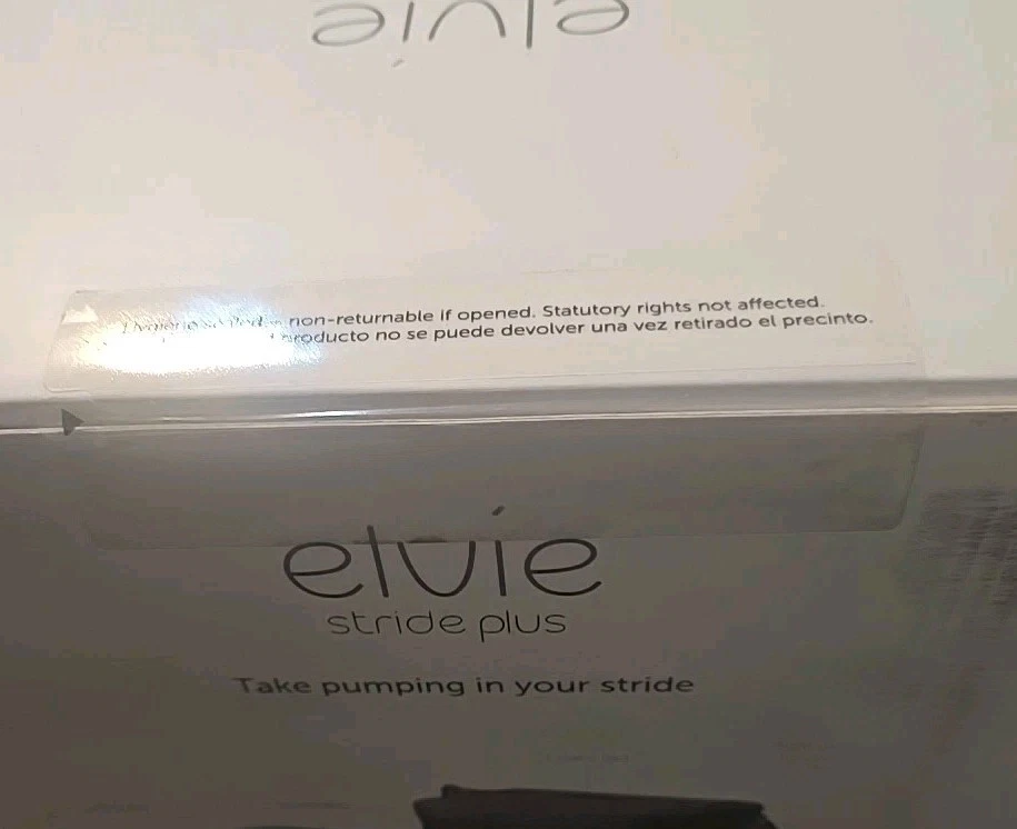 Elvie Stride Plus - Hands-Free, Hospital-Grade Electric Breast Pump with 3-in-1 Bag