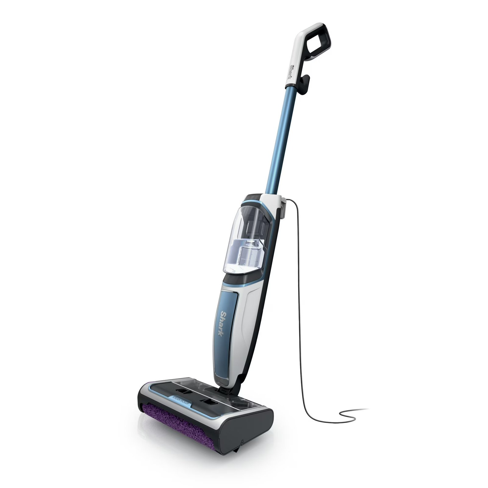 Shark SD200 3-in-1 Steam Mop - Picks Up Debris, Deep Scrubs & Sanitizes - Use on Hardwood, Laminate, Tile, Stone, Marble & Vinyl
