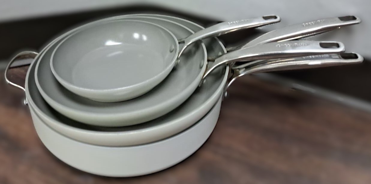 GreenPan Chatham Ceramic Nonstick 11-Piece Cookware Set