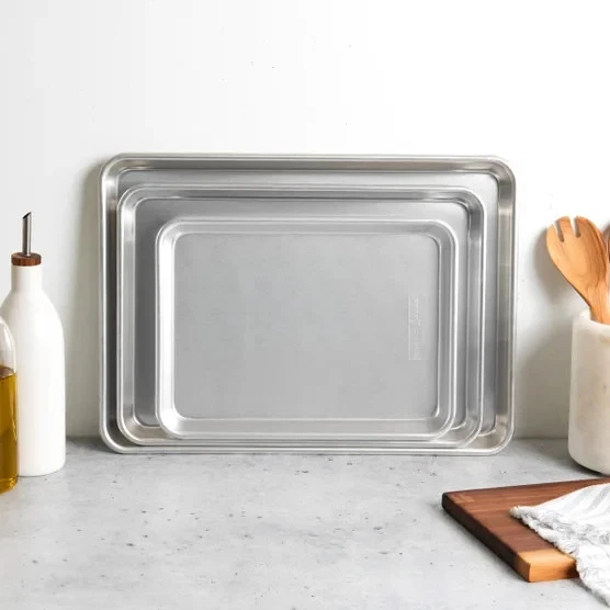 Nordic Ware Naturals 3-Piece Baking Sheet Set Sweet and Savory
