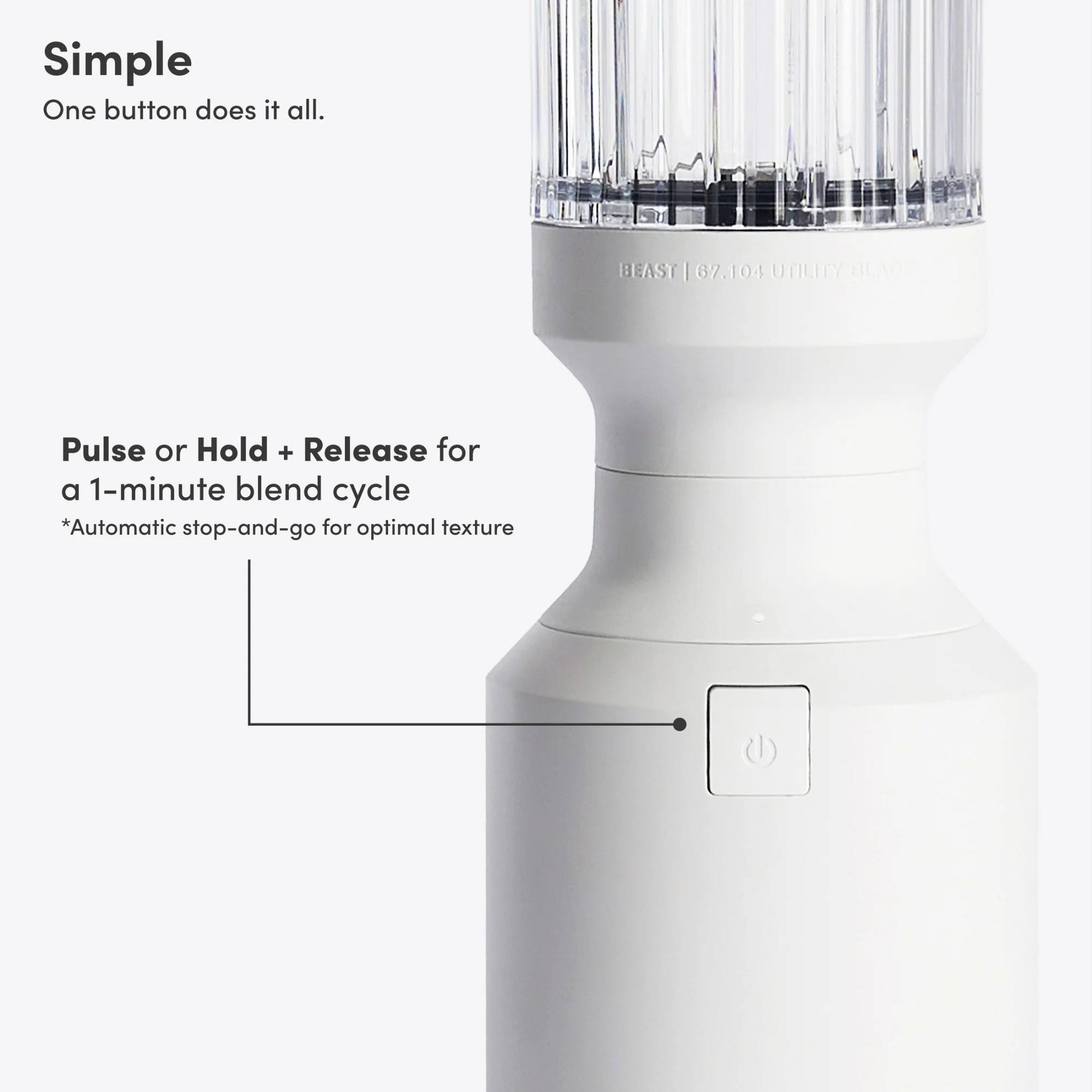 Beast Blender Deluxe – High-performance countertop blender