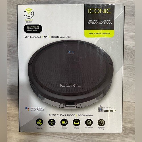 ICONIC Smart Clean Robo Vac 2000 (Model 8788JCP)