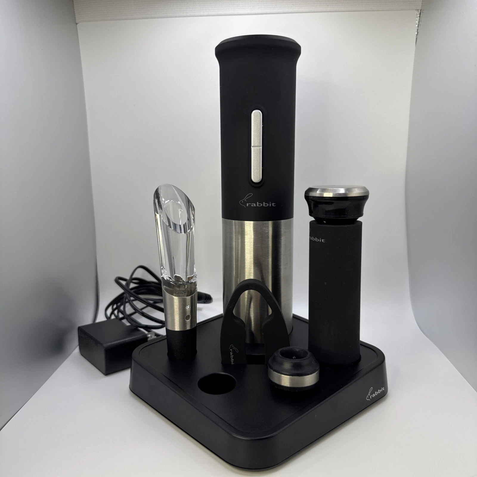 Rabbit Electric Wine Opener Set, 8-piece