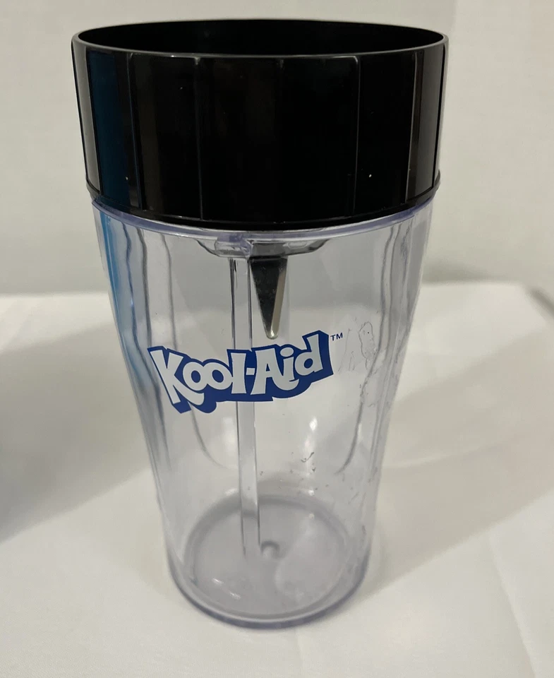 Nostalgia Kool-Aid Slush ‘N Go Personal Blender for Smoothies, Slushies, Shakes, and Fruit Blends