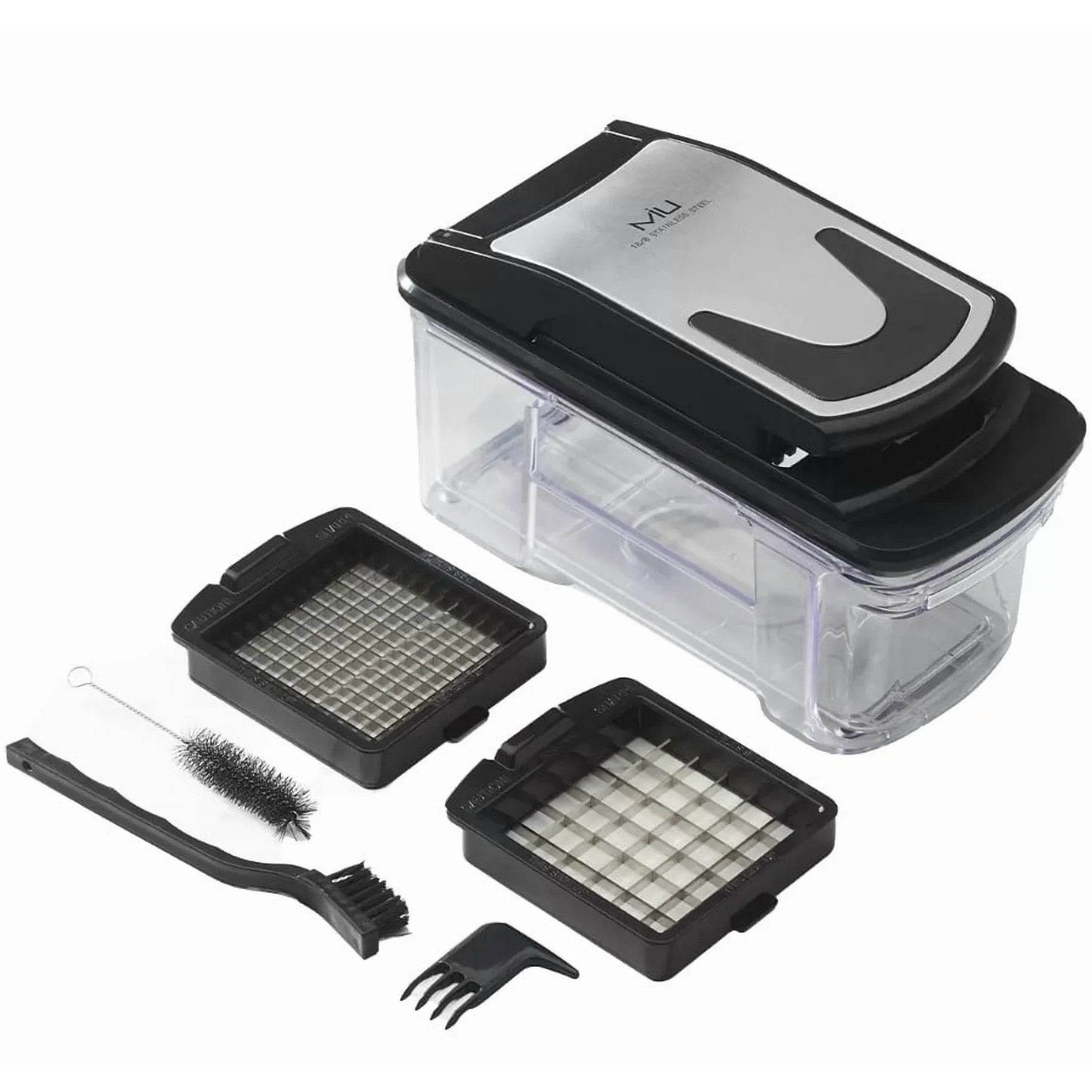 Miu Vegetable Chopper w 2 Interchangeable Dicer Blades