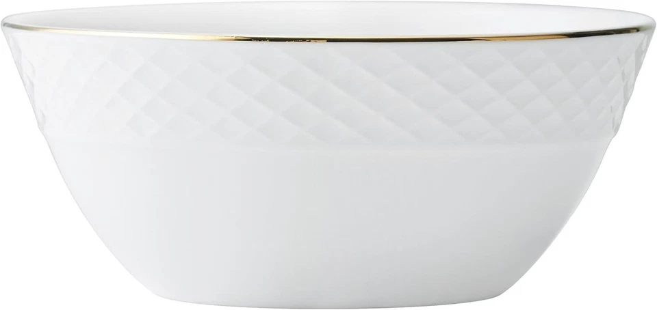 Mikasa Trellis Gold 12-piece Bone China Dinnerware Set