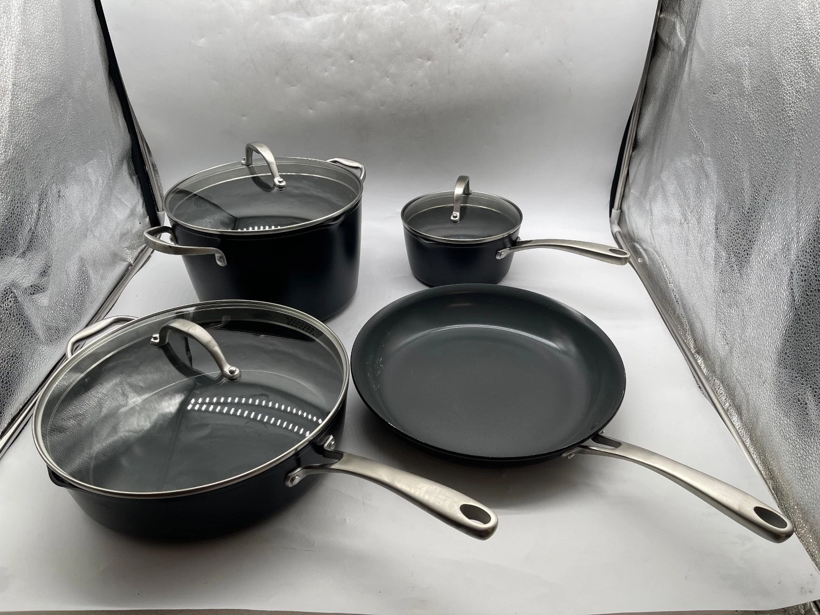 Tramontina Ceramic Non-Stick Cookware Set 12-Piece