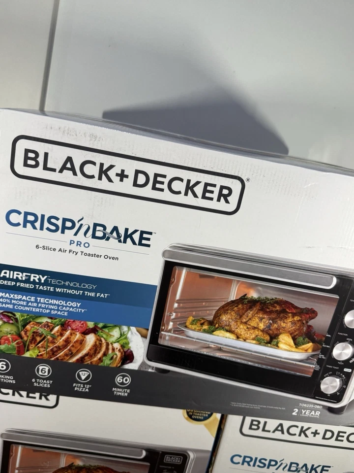 BLACK+DECKER Crisp 'N Bake Pro Air Fry Toaster Oven