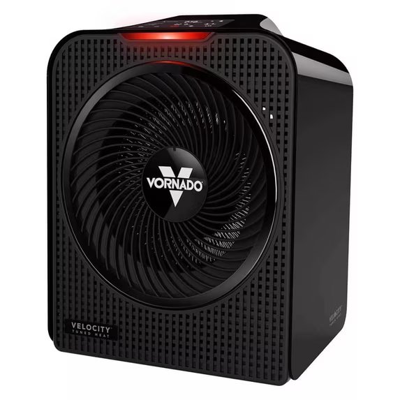 Vornado Velocity 5 Whole Room Electric Space Heaters, Black - Lot of 2