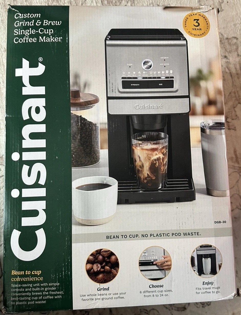 Cuisinart Grind & Brew Single-Cup Coffee Maker