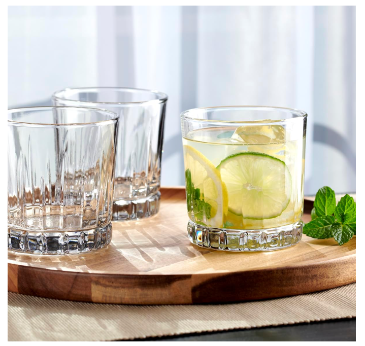 Anchor Hocking Anniston Drinking Glasses Set 16 Piece Set