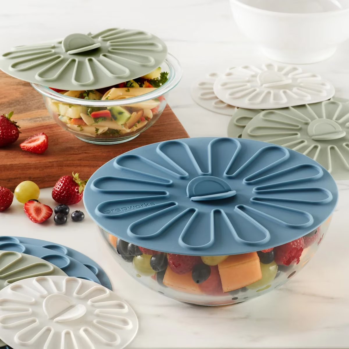 PrepWorks Multi-Function Silicone Lids, Set of 10