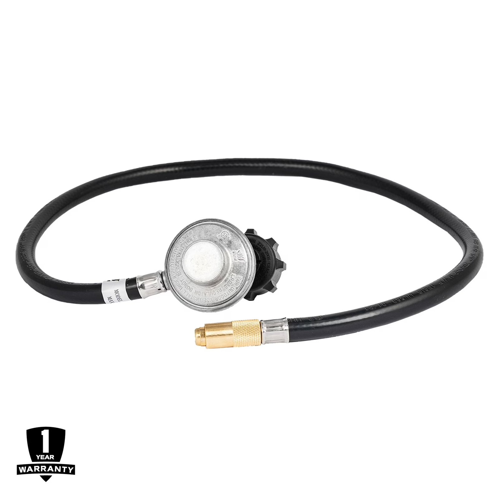 Blackstone Propane Hose Adapter 3 ft w/ Regulator – Connect 20 lb Tank to Griddle