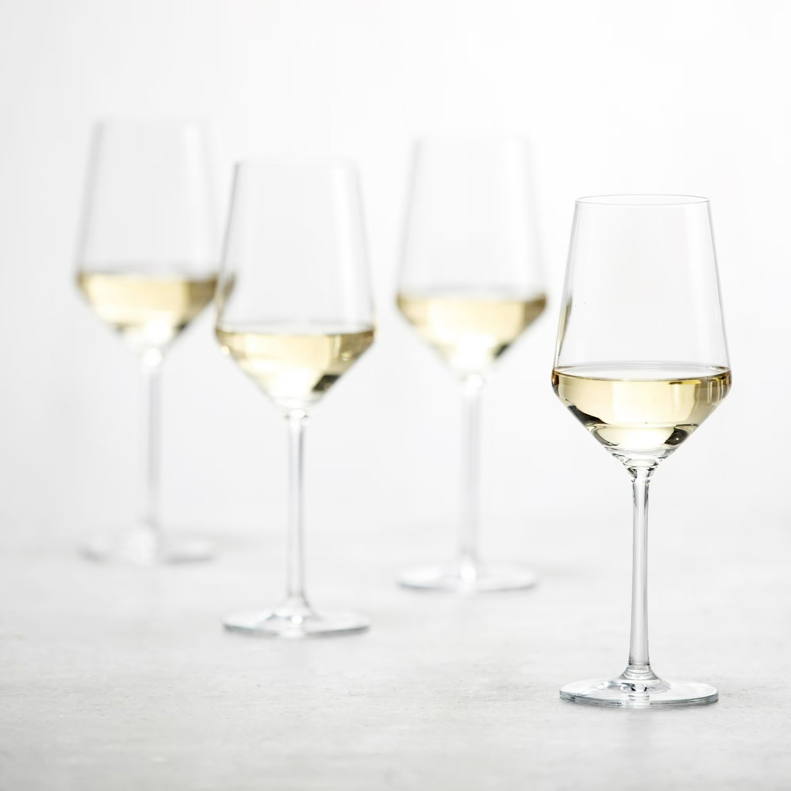 Schott Zwiesel Tritan Pure Sauvignon Blanc Wine Glasses – Set of 6, Crystal Clear, Durable