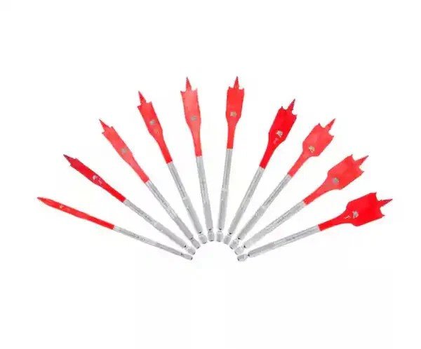 Diablo 10-piece high-speed steel spade bit set (model DSP2940-S10)