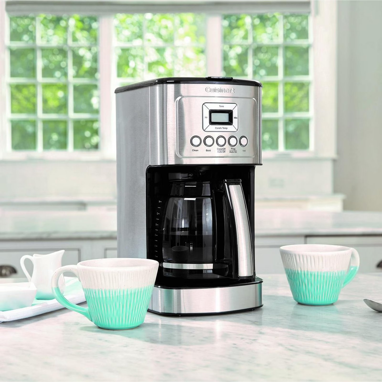 Cuisinart 14 Cup Programmable Coffee Maker – PerfecTemp, Pause & Brew Strength Control