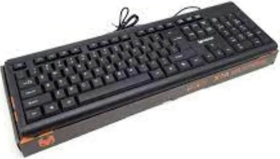 MIXIE X75 Wired Keyboard – Fast Response USB Computer Keyboard