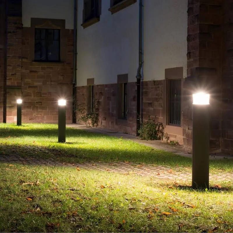 LightingLabs Led Bollard Landscape Lighting 20 Watts 39 Inch 3CCT 3000/4000/5000K 120-277V Outdoor Pathway Light Wired Ideal for Garden, Commercial and Driveway Rated IP65 ETL Listed