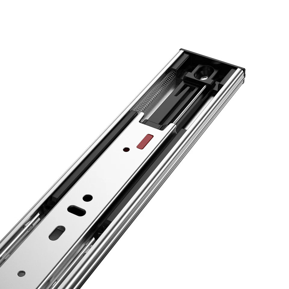 Ubisin 10 Pairs Soft Close Drawer Slides 22 Inch Side Mount Full Extension Dresser Rails Heavy Duty Ball Bearing Kitchen Cabinet Drawer Glides Tool Box Trash Can Runners 100 LB Capacity
