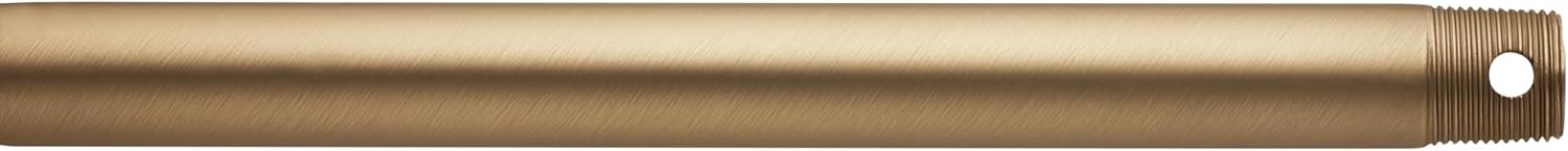 Kichler 48 inch Ceiling Fan Downrod in Champagne Bronze, On-Trend Finish, Modern Style, 360004CPZ