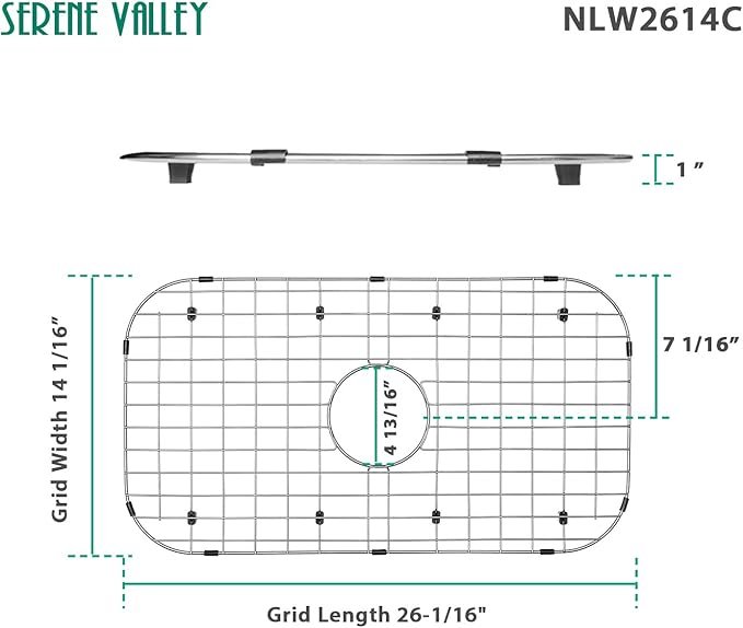 Serene Valley Sink Protector Grid 26-1/16