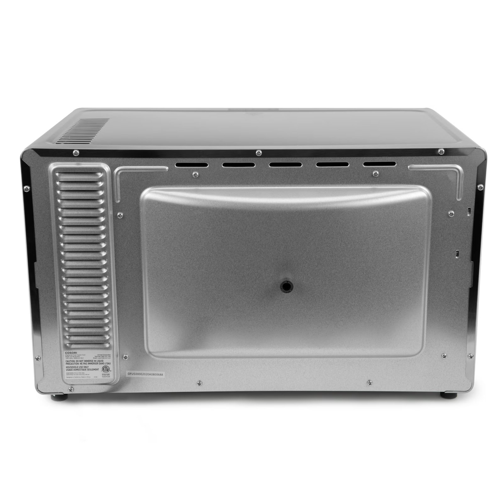 COSORI Smart Air Fryer Toaster Oven, Stainless Steel, Silver