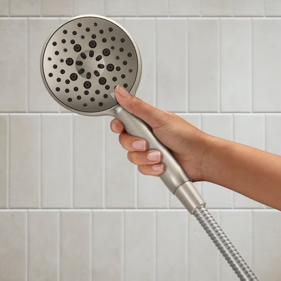 Kohler Assert Handshower Brushed Nickel Multiple Spray Handheld Shower Head NOB