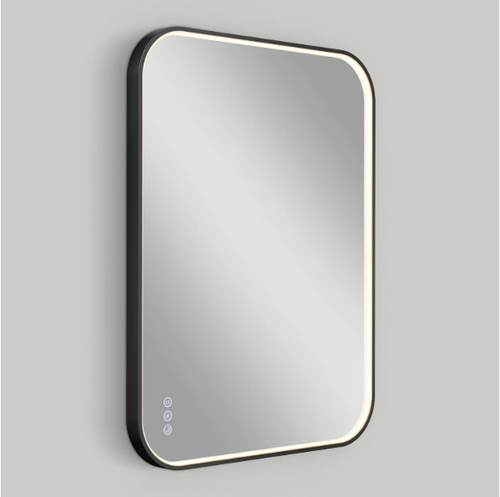 Artika Royce LED Wall Mirror with Integrated Defogger – Black