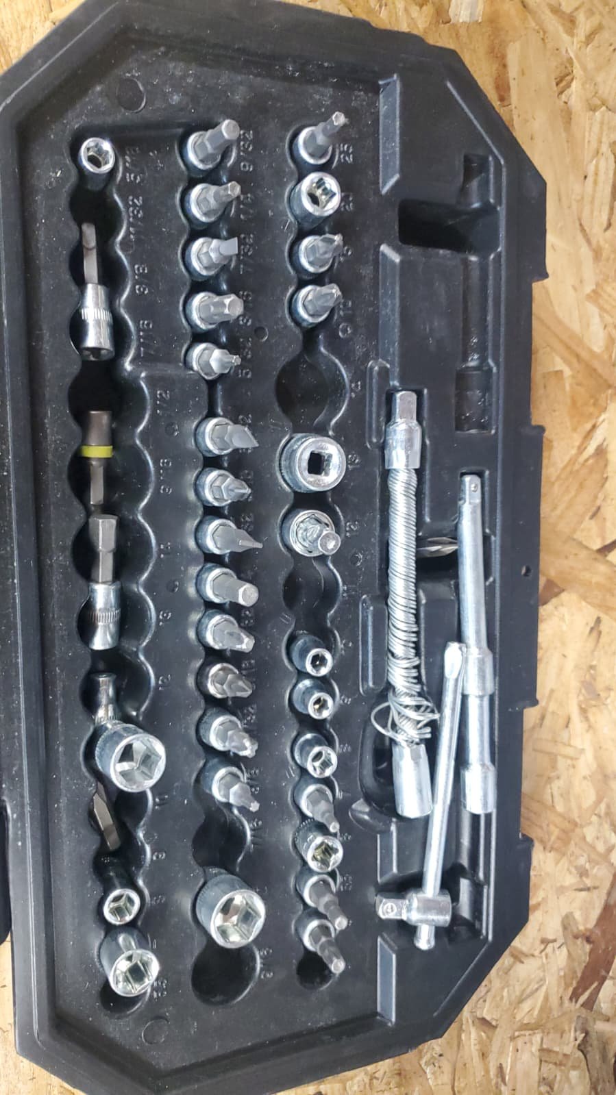 Husky 50-Piece 1/4 in. Drive Mechanics Tool Set