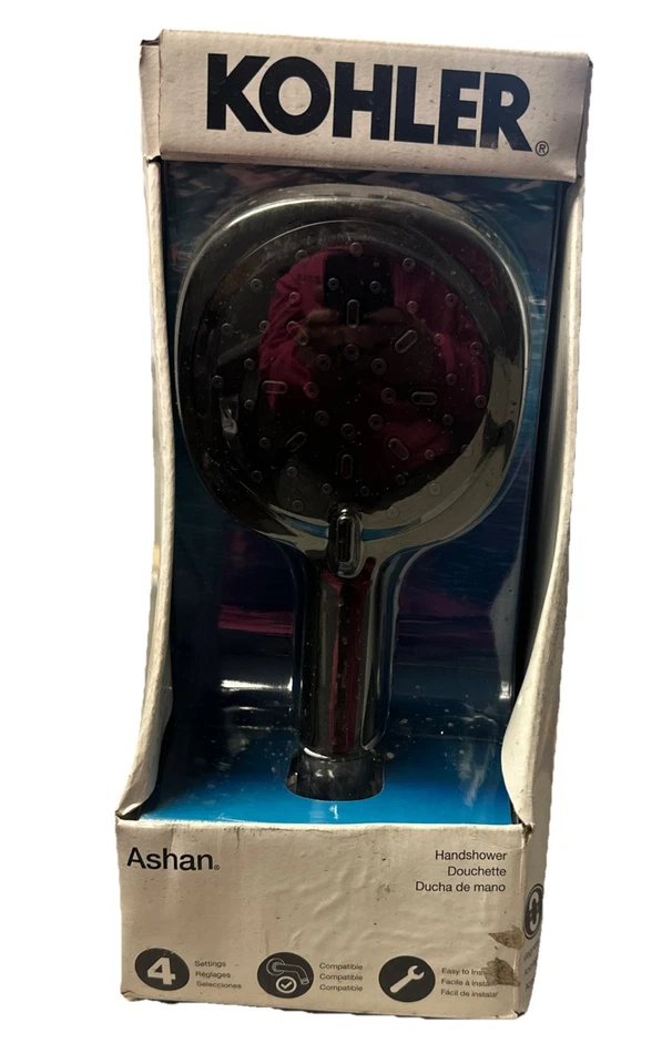 KOHLER Ashan 3-Spray Wall Mount Handheld Showerhead
